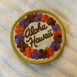 Aloha Hawaii Retro Patch 1975